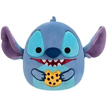 Squishmallows Disney Stitch se sušenkou