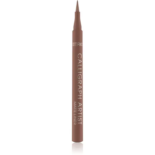 Catrice Calligraph Artist Matte eyeliner in pennarello effetto opaco colore 010 · Roasted Nuts 1,1 ml