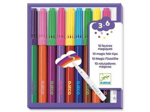 DJECO 10 kouzelných fixů