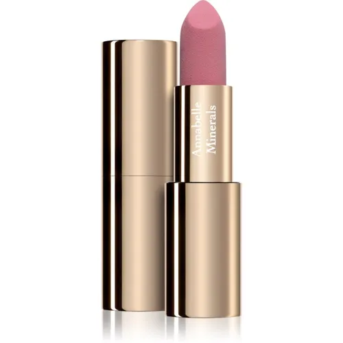 Annabelle Minerals Sheer Lipstick batom hidratante com brilho tom Pink Apple 3.5 g