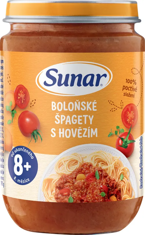 Sunar bolonské špagety s hovädzím