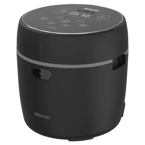 Sencor SRM 0671BK Low Carb rýžovar Malý, ale funkční - objem 0,6 l (ideální pro pár) 8 funkcí vaření - sushi, bílá rýže, rychlé vaření, low carb,