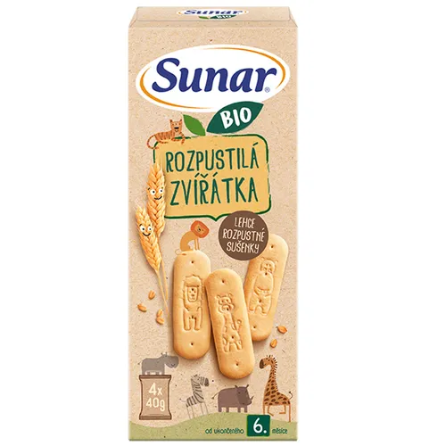 Sunar BIO Rozpustilé zvieratka 160g