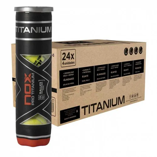 Cassetto Nox 24 Lattine Da 4 Palline Pro Titanium