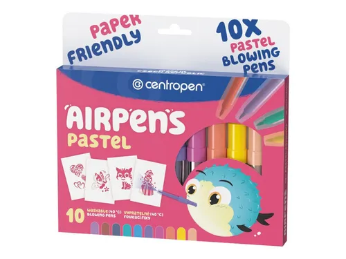 Centropen Sada foukacích Fix 1500/10 Pastelové barvy