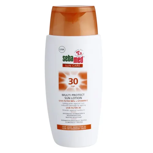 Sebamed Sun Care Multi Protect Sun Lotion opaľovacie mlieko SPF 30 150 ml