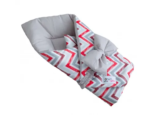 Zavinovačka - Cikcak Red Grey