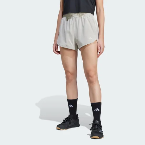 ADIDAS Šortky Pacer Training 3-Stripes Woven High-Rise