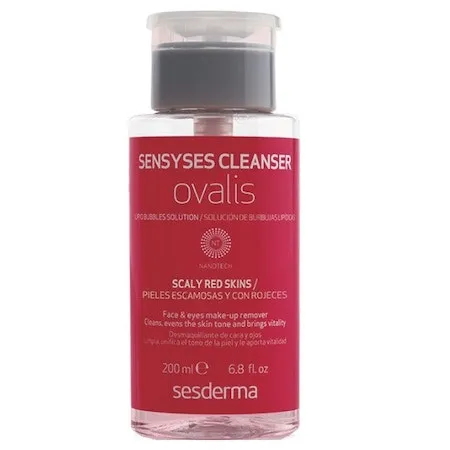Lotiune curatarea ten scuamos Sensyses Ovalis, 200 ml, Sesderma