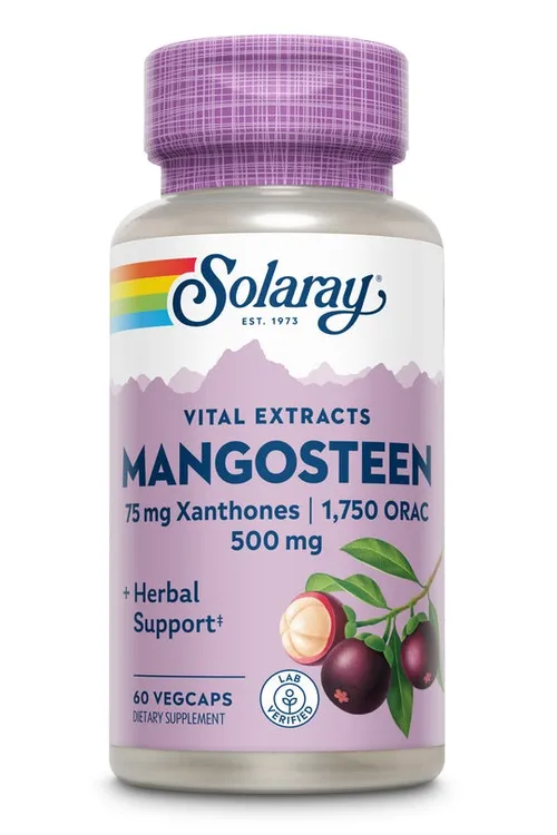 Mangosteen Extract 500mg 60 Capsule Vegetale, Secom