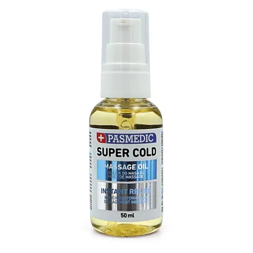Pasmedic Super Cold Massage Oil Aceite de Masaje Súper Frio 50 ml