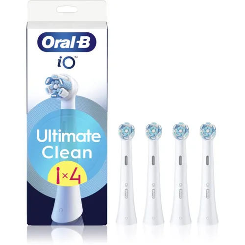 Oral-B iO Ultimate Clean ανταλλακτική κεφαλή για οδοντόβουρτσα White 4 τμχ