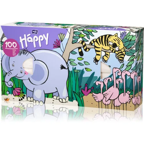Bella Baby Happy Paper Tissues chusteczki papierowe 100 szt.