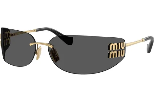 Miu Miu MUA51S 5AK5S0, Aurii, Material 0, Femei ochelari de soare