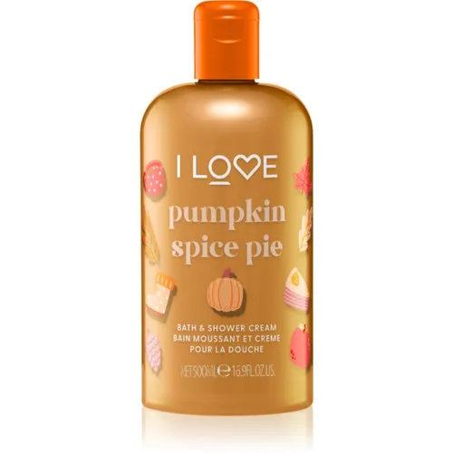 I Love Pumpkin Spice Pie Brusegel 500 ml