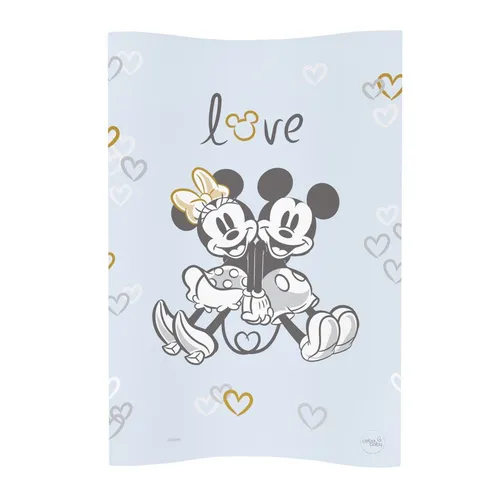 Podložka prebaľovacia mäkká COSY (50x70) Disney Minnie&Mickey Blue