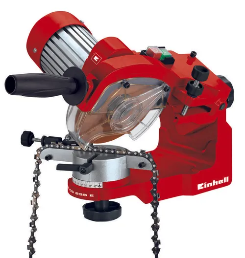 Bruska pilových řetězů GC-CS 235 E, s výkyvnou hlavou a osvětlením - Einhell Classic