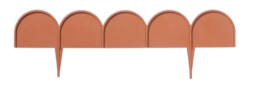 Travní lem GARDEN LINE terakota 10 m PRIKRA-R624