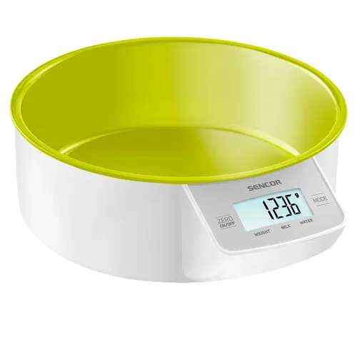 Sencor SKS 4004GR Kuchynská váha Dotykové ovládacie senzory, Funkcia nulovania hmotnosti nádoby, 4 senzory pre vyššiu presnosť váženia, .