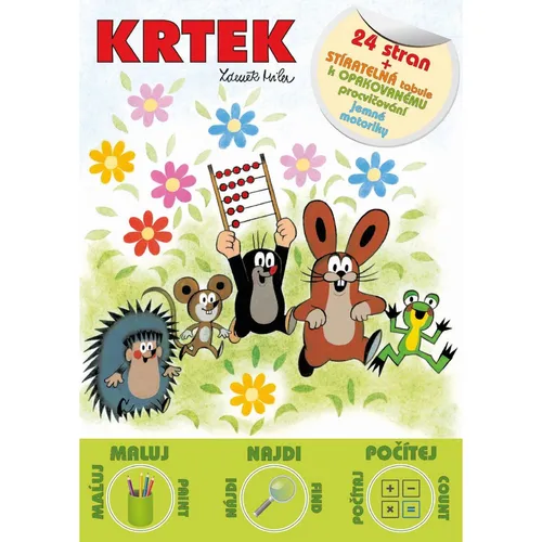 Akim Activity book A4 - Krtek