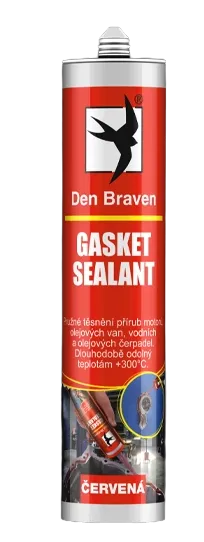 GASKET SEALANT- Silikónový tmel na vyššie teploty cervena 280 ml
