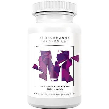 BrainMax Performance Magnesium, 1000 mg, Hořčík 200 mg + Vitamín B6 P5P, 100 kapslí