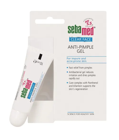 Sebamed Gel pentru tratamentul local al acneei Face clar (Anti Pimple Gel) 10 ml