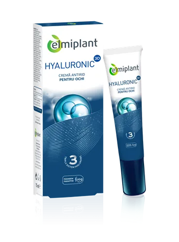 Elmiplant Hyaluronic 3D Crema Ochi, 15ml