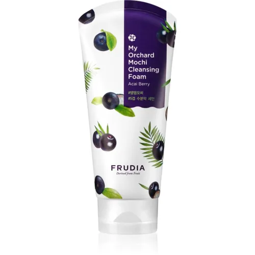 Frudia My Orchard Acai Berry espuma limpiadora con efecto alisante para pieles secas y sensibles 120 ml
