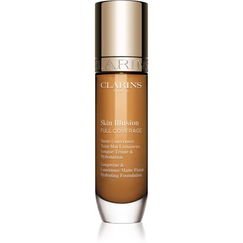 Clarins Skin Illusion Hydrating Foundation extreem dekkende foundation Tint 114N 30 ml